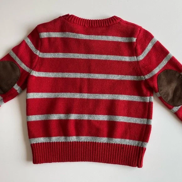 Baby Boy’s Starting Out Red Deer Christmas Holiday Soft Cotton Sweater 12 Months - Picture 7 of 9